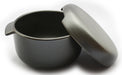 Santo Ceramic Black Matte Rice Container 1 Cup Microwave Safe Made in Japan-Kiichin - The #1 Place for Japanese Goods in Your Hand!