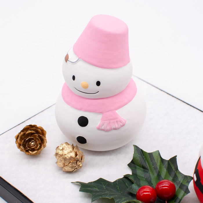 Santo Banko Ware Mini Ornament - Japanese Seasonal Series December Christmas Decor