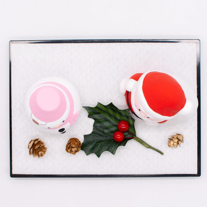 Santo Banko Ware Mini Ornament - Japanese Seasonal Series December Christmas Decor