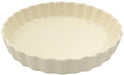 Santo Large White Banko Ware Quiche Gratin Dish 19.5Cm Oven & Microwave Safe-Kiichin - The #1 Place for Japanese Goods in Your Hand!