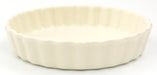 Santo Banko Ware Small Quiche Gratin Dish 15.5Cm White Stripes Microwave Safe-Kiichin - The #1 Place for Japanese Goods in Your Hand!