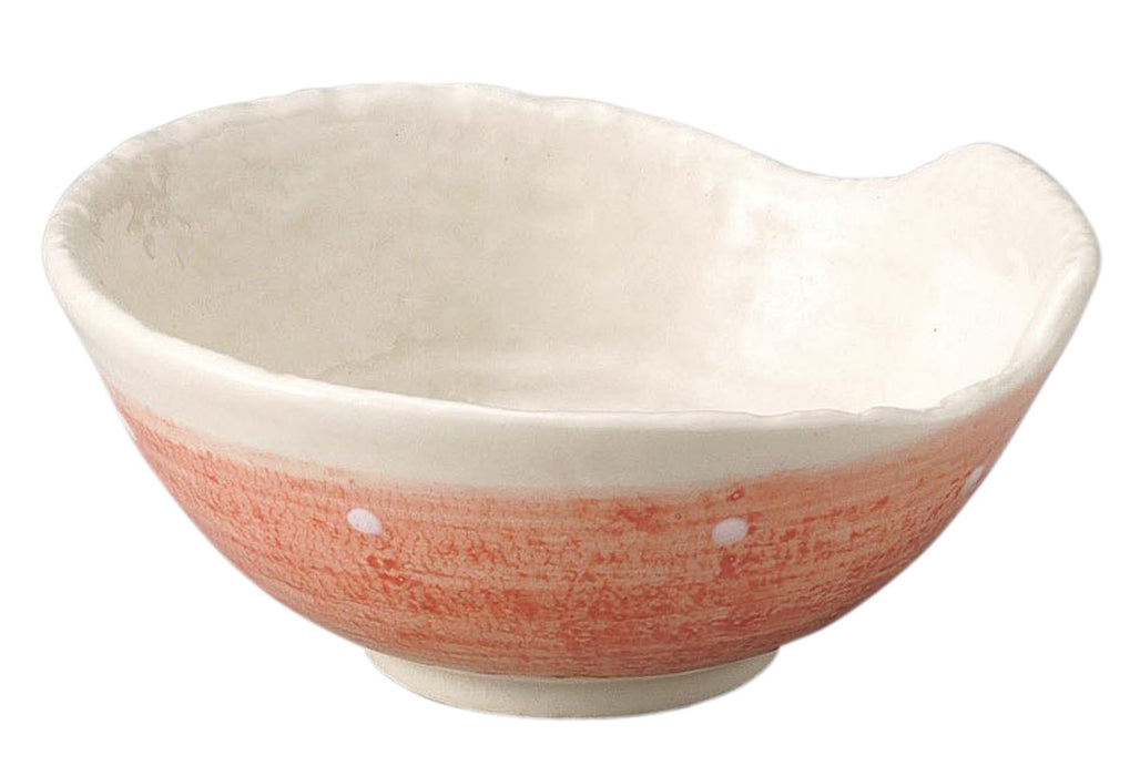 Santo Banko Ware Pink Rice Bowl Ichinen 14320 Durable Japanese Design-Kiichin - The #1 Place for Japanese Goods in Your Hand!