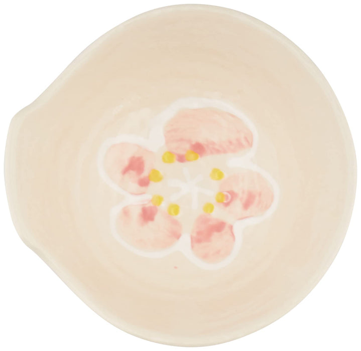 Santo Banko Ware Rice Bowl - Small Pink Flower 13cm Microwave Safe Japan-Kiichin - The #1 Place for Japanese Goods in Your Hand!
