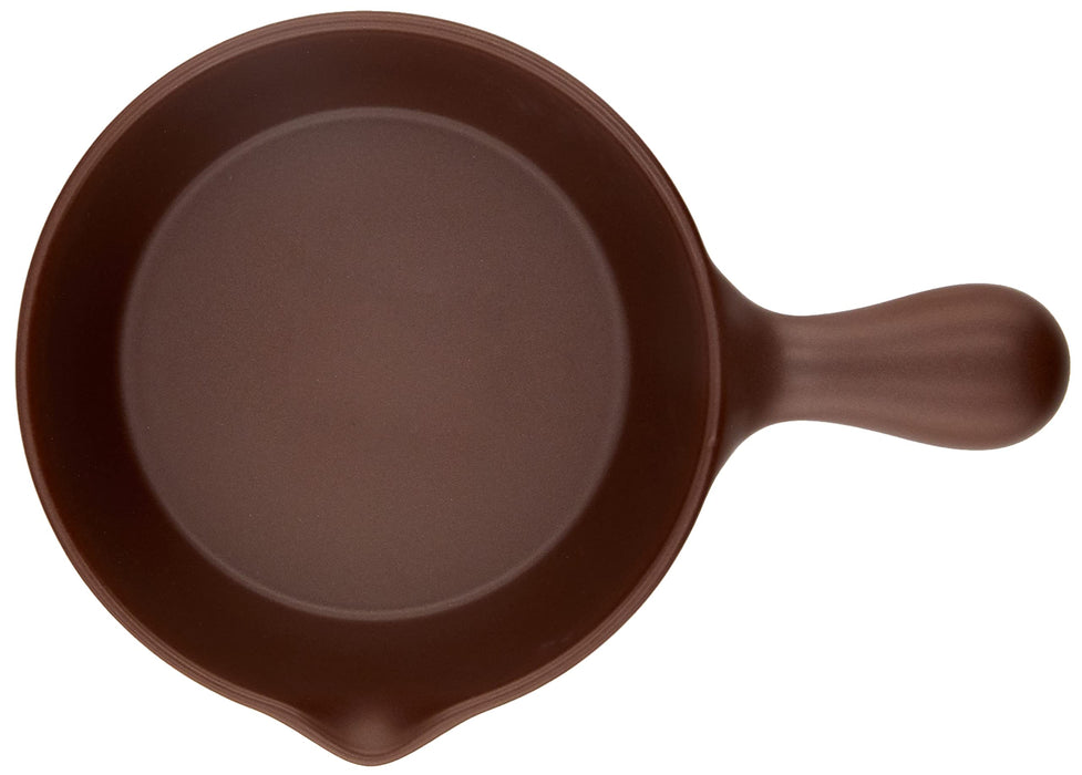 Santo Banko Ware 16cm Ceramic Saucepan & Frying Pan Microwave & Oven Safe-Kiichin - The #1 Place for Japanese Goods in Your Hand!