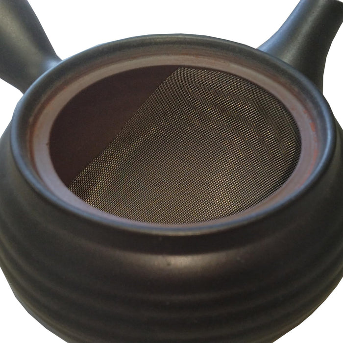 Santo Banko Ware Teapot 330ml Yogan Glaze Made in Japan Serves 2