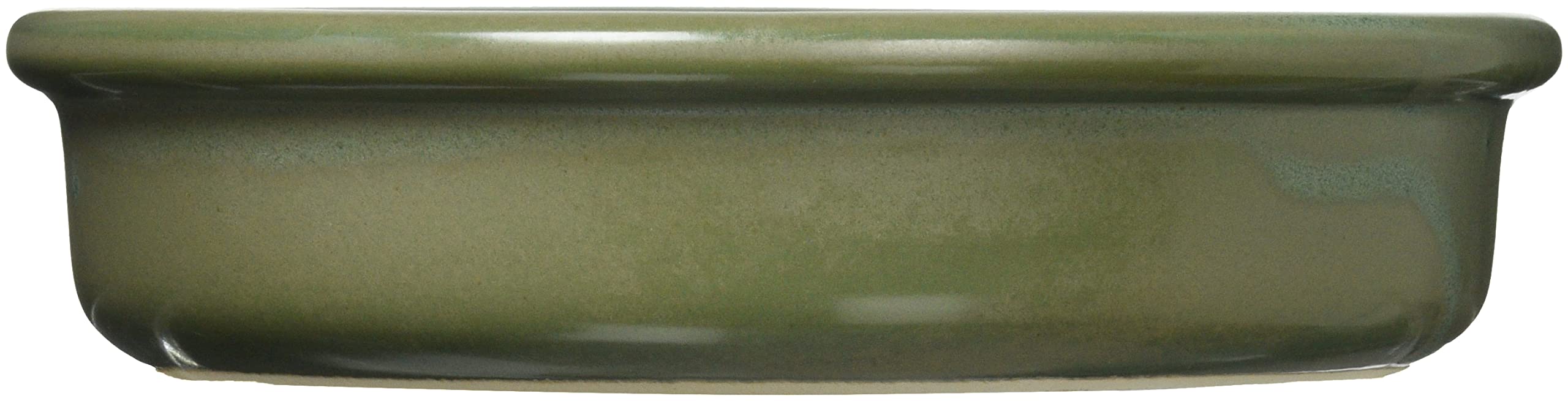 Santo Ceramic Ahijo Pot Large 14cm Green Microwave Safe Japan-Made Tableware-Kiichin - The #1 Place for Japanese Goods in Your Hand!