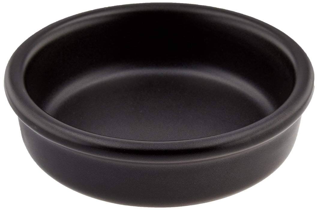 Santo Mini Ceramic Ahijo Pot Microwave Safe 12cm Black Made in Japan-Kiichin - The #1 Place for Japanese Goods in Your Hand!