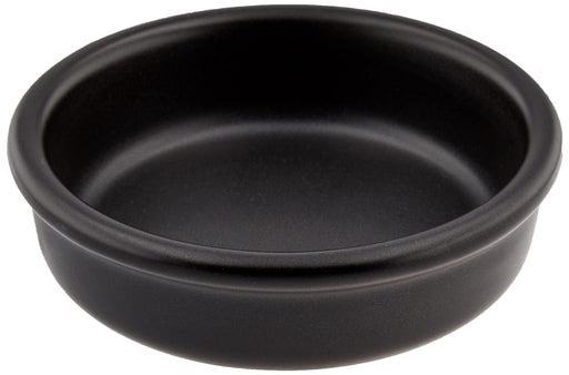 Santo Mini Ceramic Ahijo Pot Microwave Safe 12cm Black Made in Japan-Kiichin - The #1 Place for Japanese Goods in Your Hand!