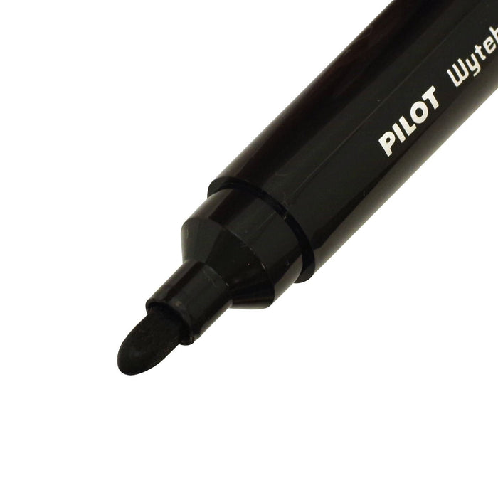 Pilot Black Medium Font Board Marker with Eraser - WBME15MB