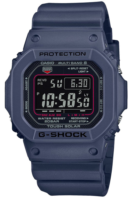 Casio G-Shock Men's Blue Radio Solar Watch with Super Illuminator GW-M5610U-2JF-Kiichin - The #1 Place for Japanese Goods in Your Hand!