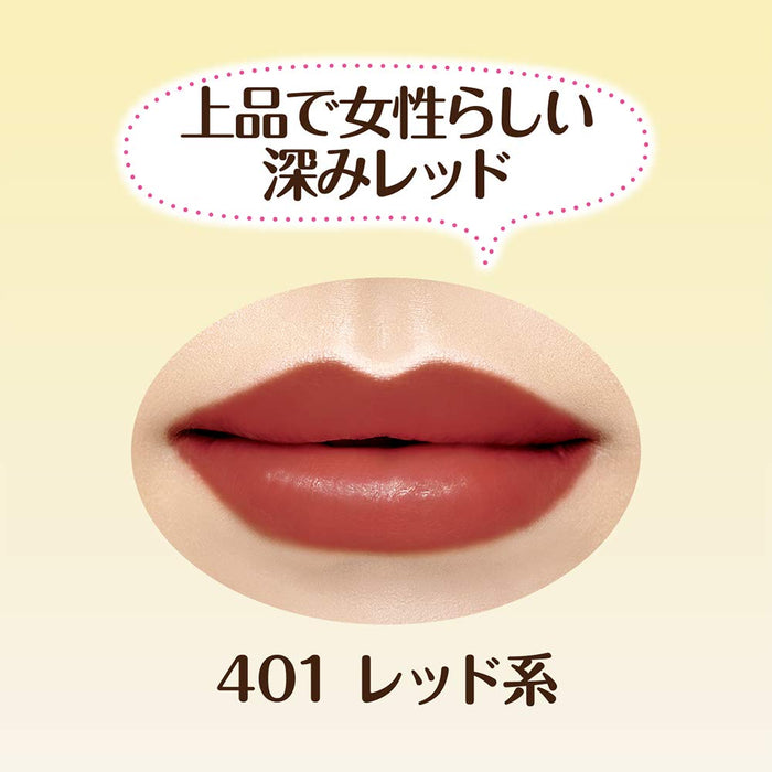 Cezanne 401 Red Lipstick 3.2G Long-Lasting Gloss Finish-Kiichin - The #1 Place for Japanese Goods in Your Hand!