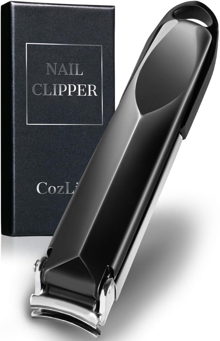 Cozlife Space Gray High Performance Japanese Stainless Steel Nail Clippers-Kiichin - The #1 Place for Japanese Goods in Your Hand!