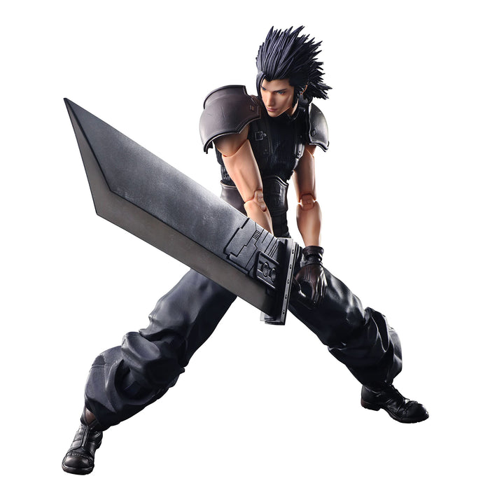 Square Enix Crisis Core FFVII Zack Fair Soldier Play Arts Kai 人偶