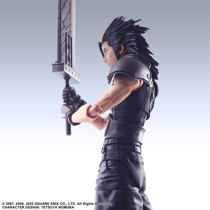 Square Enix 核心危机 FFVII 扎克·费尔士兵 Play Arts Kai 人偶