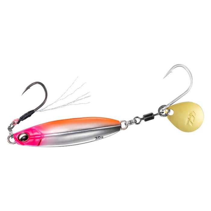 Daiwa Samurai Jig R Spin 30G Sagoshi UV 镀橙色刀片夹具