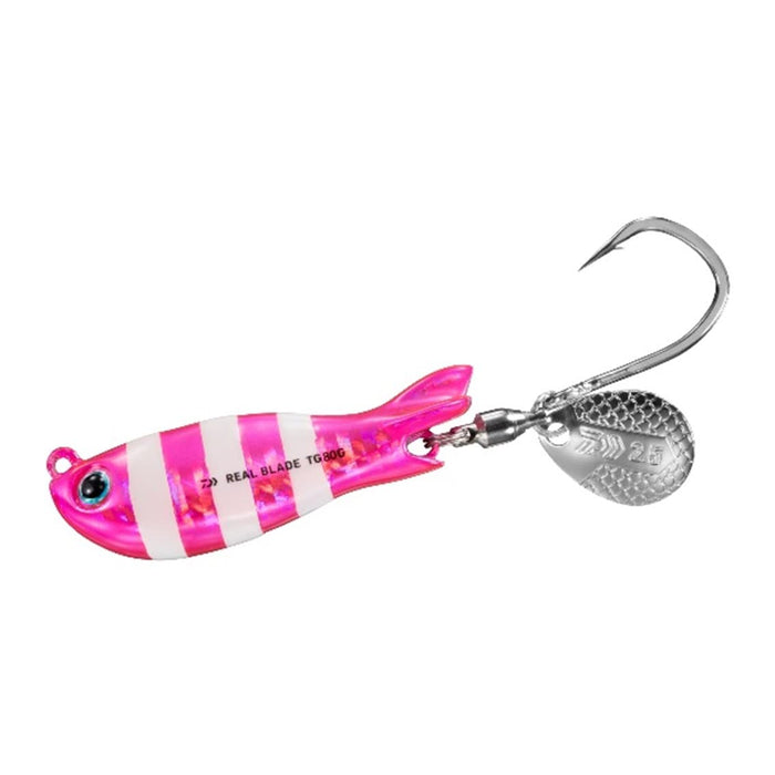 Daiwa Blade Jigging Lure Real Blade 40G Pink Zebra by Daiwa