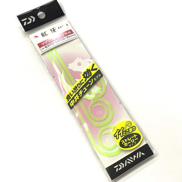 Daiwa Kouga Silicone Necktie Nakai Tune STC Slim Green-Kiichin - The #1 Place for Japanese Goods in Your Hand!