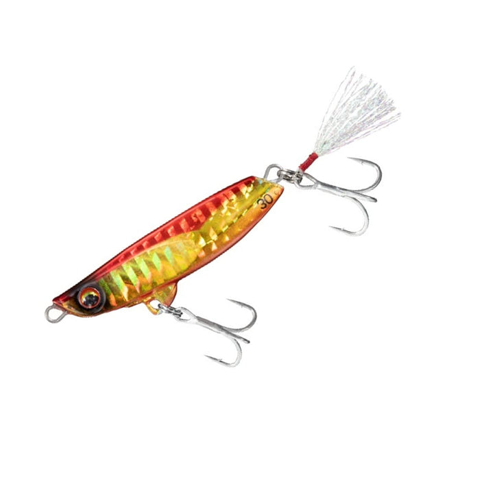 Daiwa Flat Junkie Hirametal Z 30G Double Red Gold Lure