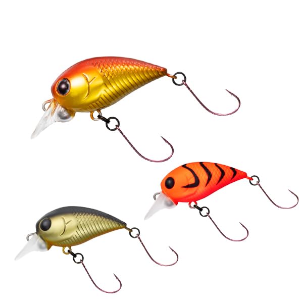 Daiwa Haze Crank Hazekura 鱼饵 透明金条虾