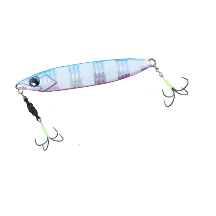 Daiwa Kyoga Zigoo H Lure with Hook 80G 100Mm Blue Pink Zebra