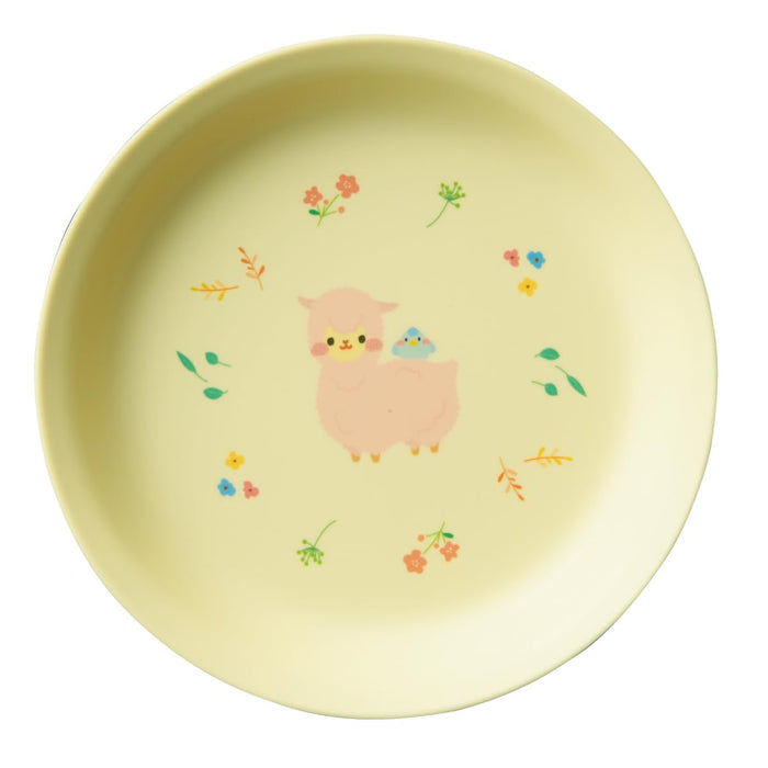 Daiwa Alpacana Yellow Melamine Shallow Dish Plate Mc-34-Aly