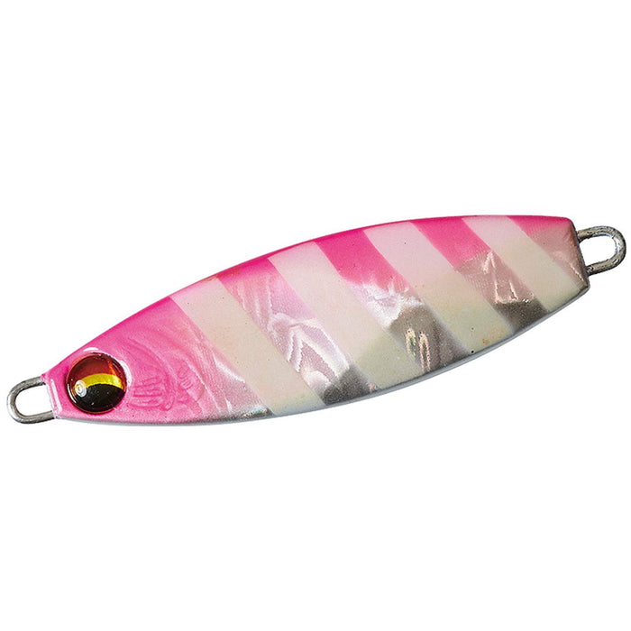 Daiwa Flat Junkie Metal Jig 40G Pink Zebra Glow Lure