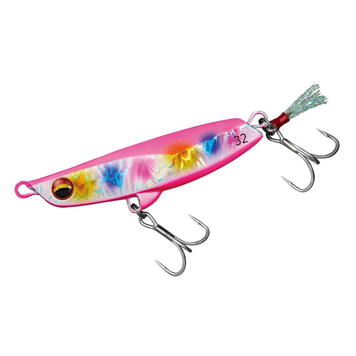 Daiwa Flat Junkie Hirametal Z 32G Pink Marble Metal Jig Lure