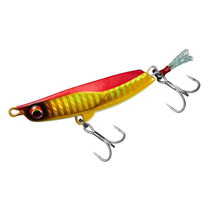 Daiwa Flat Junkie Hirametal 32G Red Gold Glow Fishing Lure