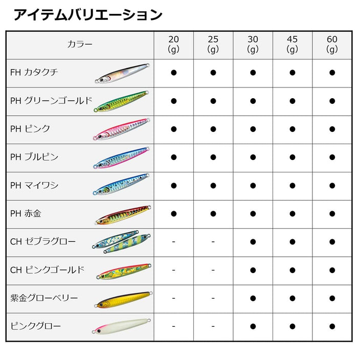 Daiwa 金属铅头诱饵 60 克 TG 诱饵 Ph 绿色 G 751087 鱼饵