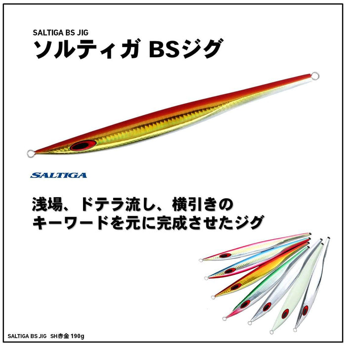 Daiwa Saltiga 金屬夾具 115 克 Akakin 路亞 - 高級魚餌