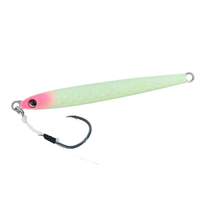 Daiwa Shore Spartan Darting Jig 105G Glow Pink Lure