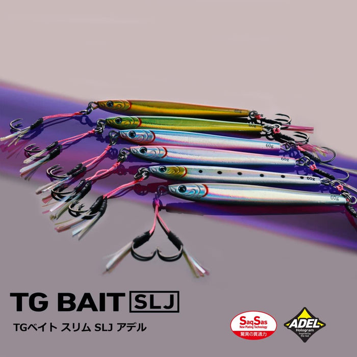 Daiwa 金屬 Jig Tg Bait Slim 30G Adel Flash 紅金魚餌