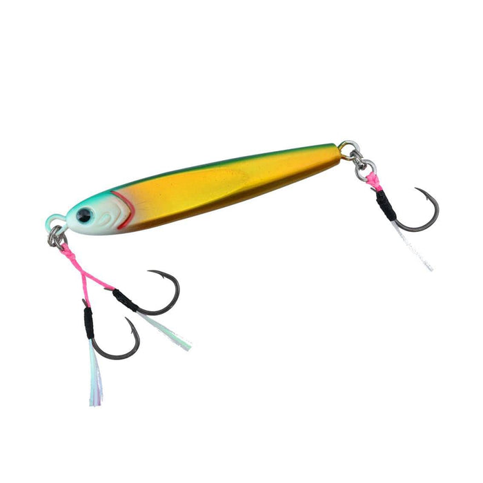 Daiwa Metal Jig Tg 45G Flash Green Gold Glow Head Adel Fishing Lure