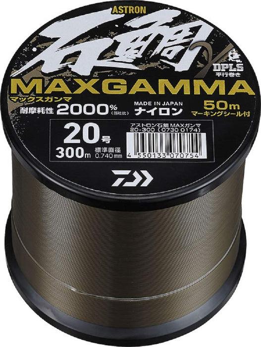 Daiwa Astron Ishidai Max Gamma 300m 尼龍釣魚線 20 磅黑海洋