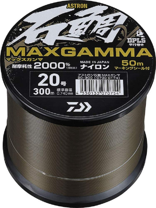 Daiwa Nylon Line Max Gamma 300yd 22lb Black Ocean Fishing Line