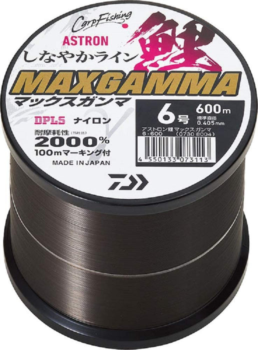 Daiwa 尼龙线 Astron Koi Max Gamma 4 号 600M 蜗牛黑