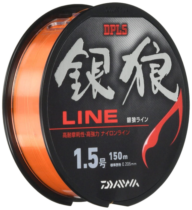 Daiwa Ginrou Nylon Fishing Line 2.25 150M Orange