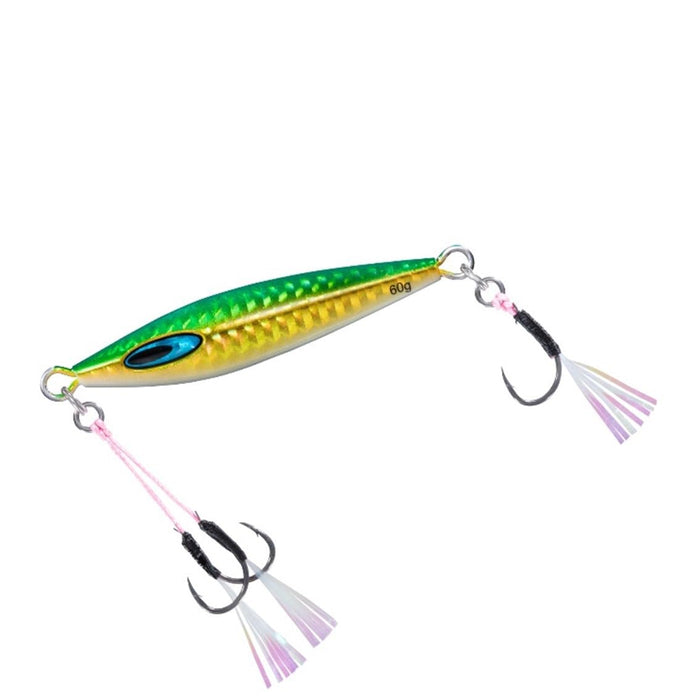 Daiwa Saltiga FK Jig 30G 綠金 Glowberry - 高性能魚餌