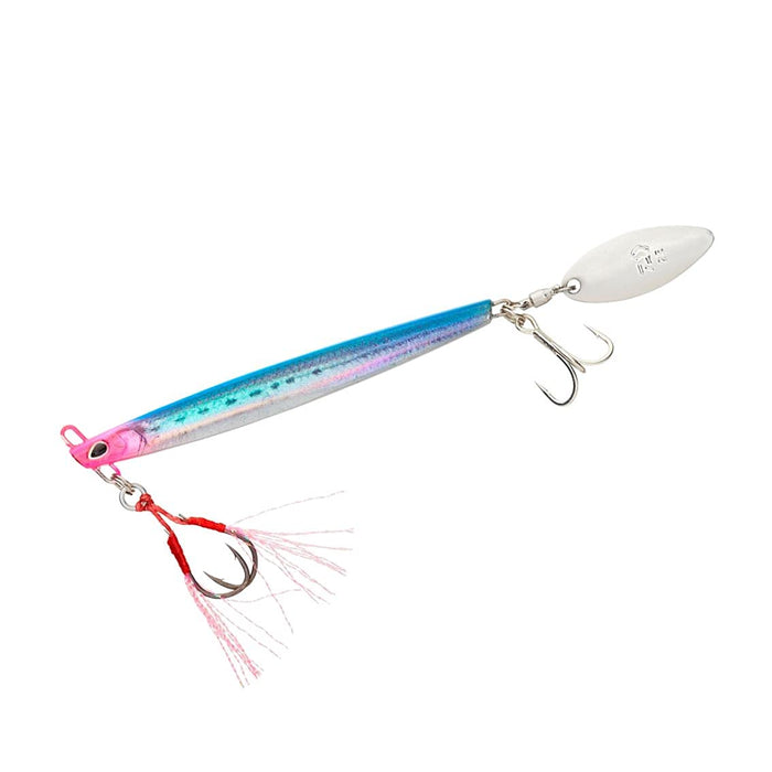 Daiwa Samurai Jig 101mm 50g UV Real Blue Pink Sardine Fishing Lure