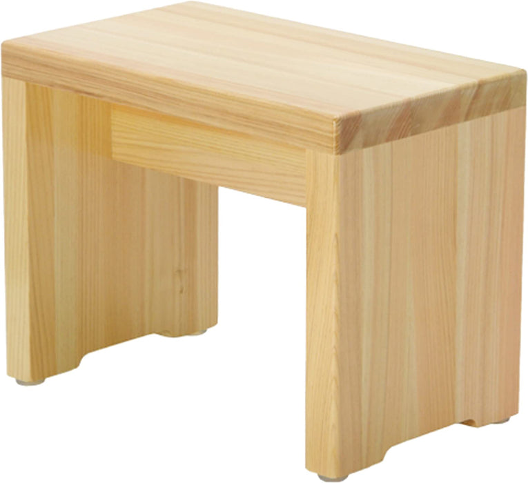 Daiwa Industry Wooden Hinoki Bath Chair - Japan's Mildew Resistant 24Cm-Kiichin - The #1 Place for Japanese Goods in Your Hand!