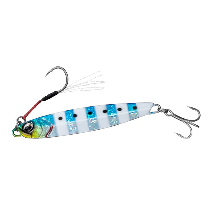 Daiwa Samurai Jig R 30G Lumi Iwashi Zebra - Premium Shore Jigging Lure