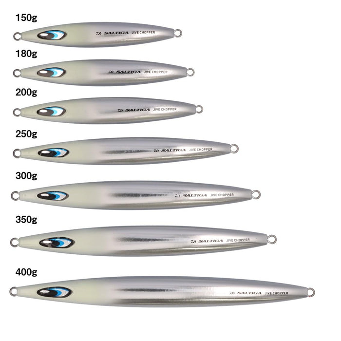 Daiwa Saltiga Jive Chopper 150G ML Chart Zebra Slow Jigging Jig