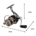 Daiwa Spinning Reel 16 Em Ms 2004 2000 Size High Performance Fishing-Kiichin - The #1 Place for Japanese Goods in Your Hand!