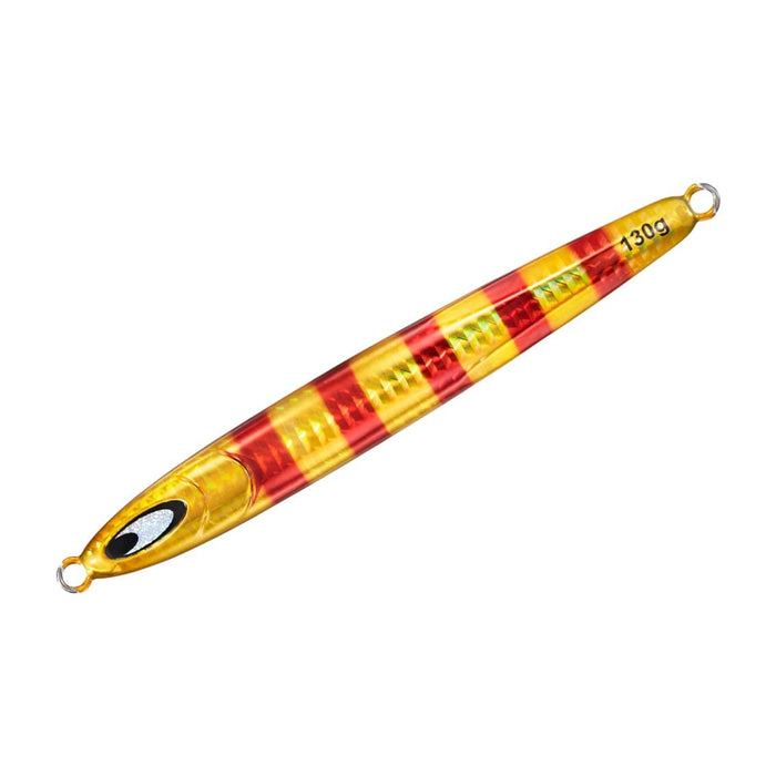 Daiwa Tachiuo Jig Kagamiga Jig Semi-Long 100G Gold Red Zebra