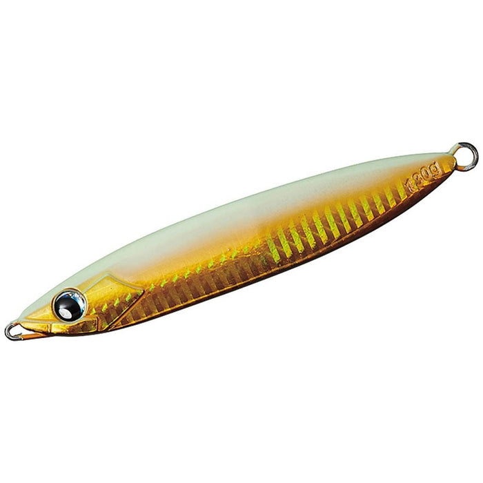 Daiwa Tachiuo Kagamiga Jig Basic 160G Parallel Holo Glow Gold Lure