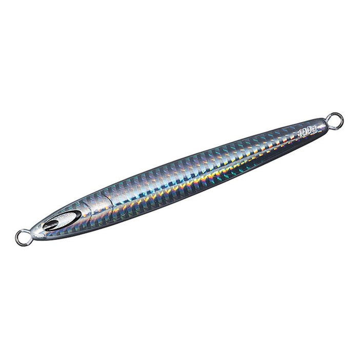 Daiwa Tachiuo Kagamiga Jig 100G Semi-Long Holo Silver Fishing Lure