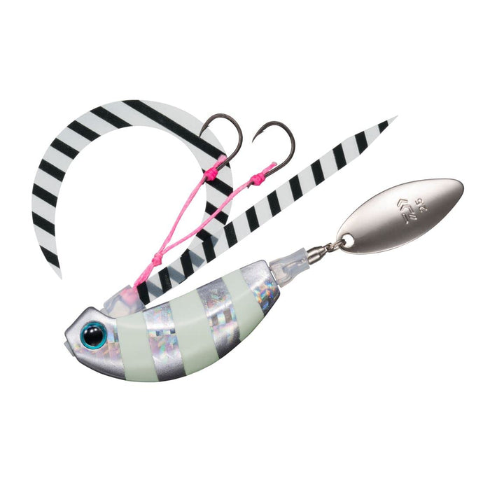 Daiwa Tairaba Kouga Blade Breaker 100G Ph Zebra Glow Jigging Lure Fishing