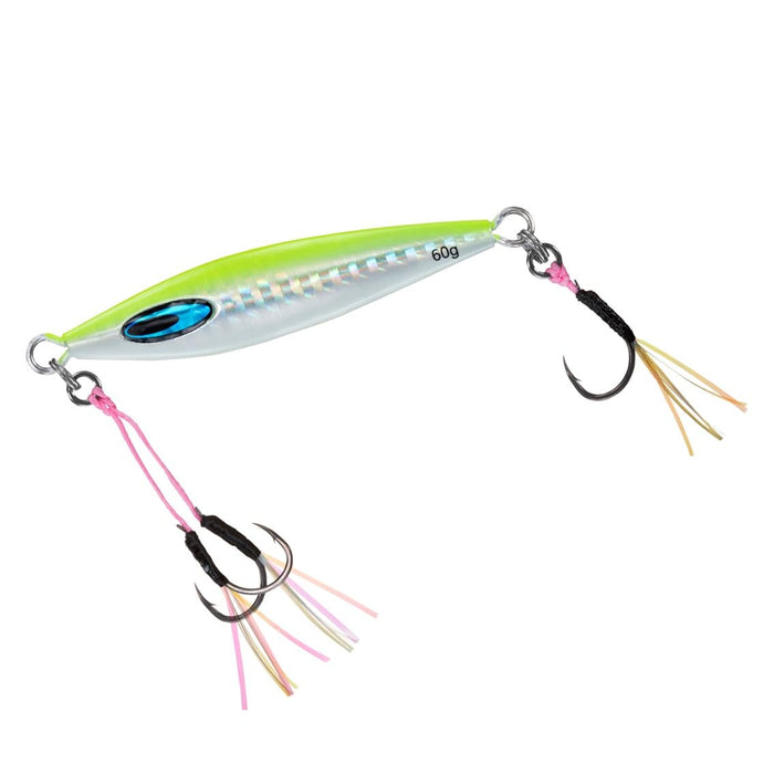 Daiwa Saltiga 鎢絲夾具 TG SLJ 40G Ph 值圖 Glowberry 魚餌