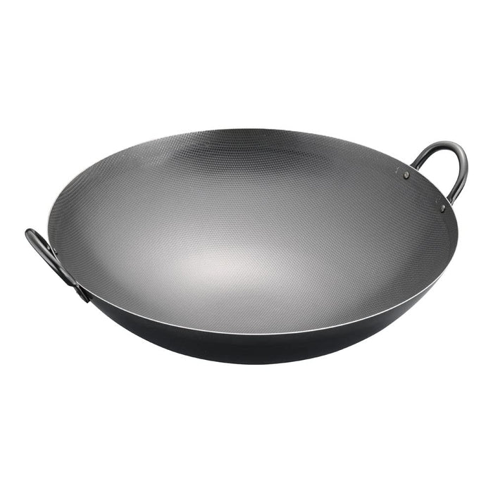 Endo Shoji Professional Chinese Wok 39Cm Iron Double-Handled Japan Made-Kiichin - The #1 Place for Japanese Goods in Your Hand!