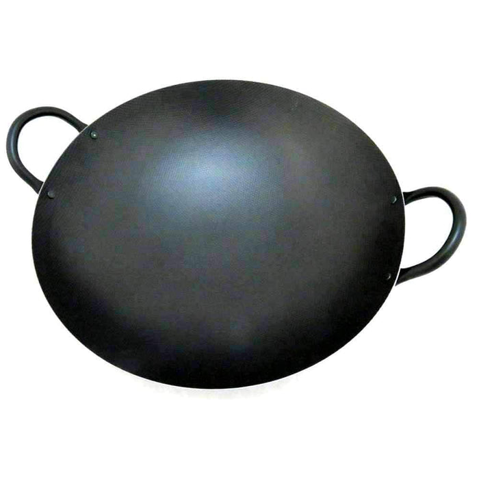 Endo Shoji Professional Chinese Wok 39Cm Iron Double-Handled Japan Made-Kiichin - The #1 Place for Japanese Goods in Your Hand!